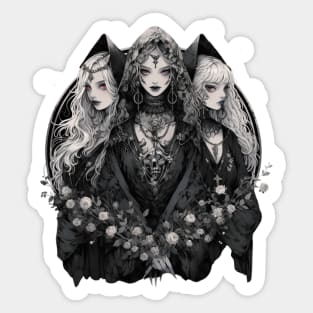 Dark Magic Witches Sticker